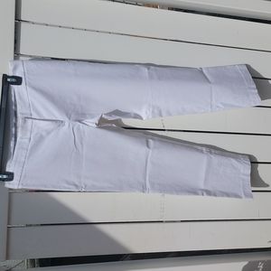 Express white capris